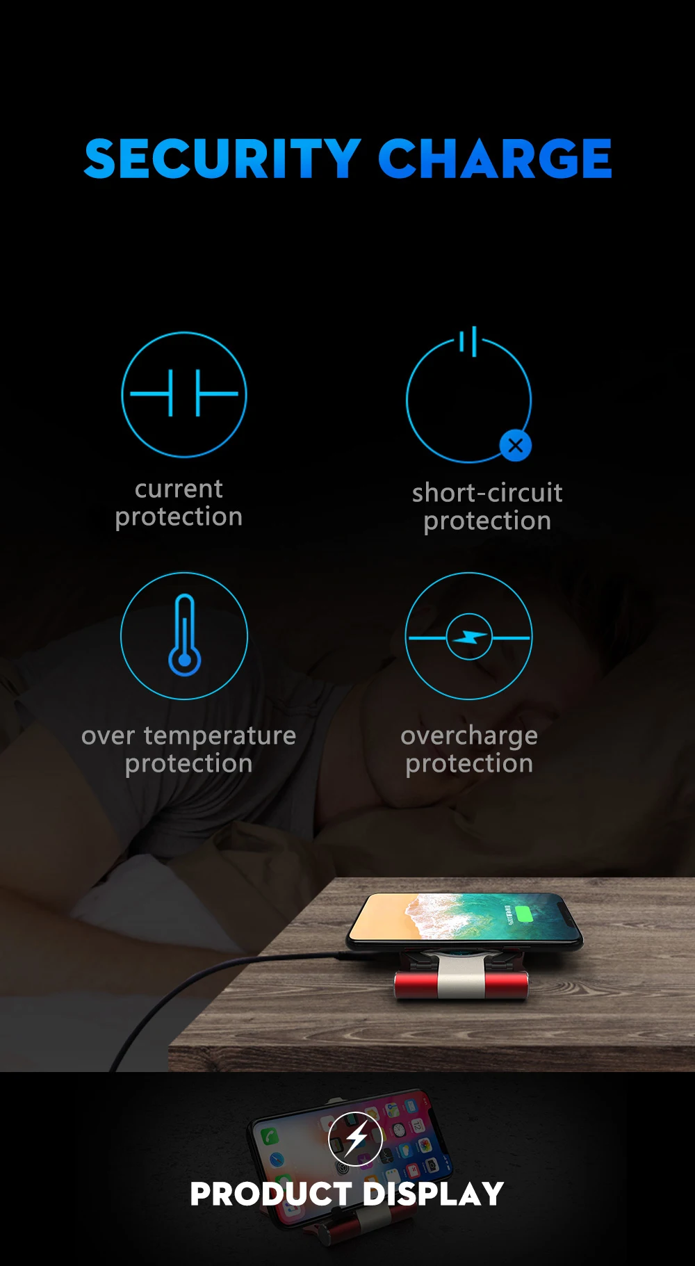 Складная Qi Беспроводная зарядная станция Док-станция для Iphone 11 Pro Xs Max Xr X 8 samsung S10 Note 10 Plus Быстрая зарядка металлическая подставка