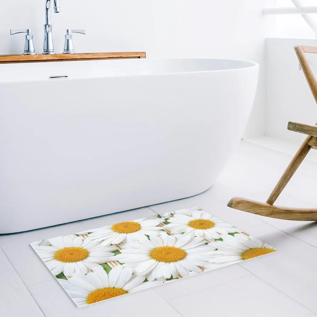 Впитывающие коврики на двери для ванной и кухни | Дом сад