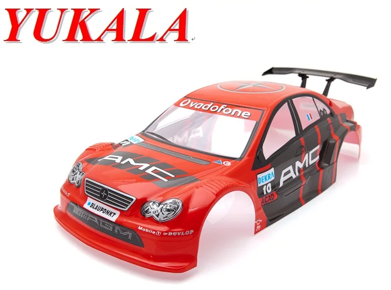 Автомобиль YUKALA 1/10 RC parts1:10 автомобиль ПВХ Окрашенный корпус кузова 200 мм для
