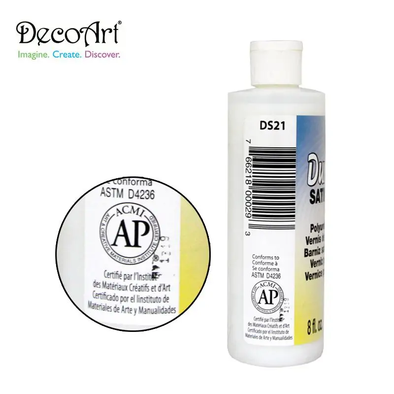 America DecoArt яркое плоское матовое защитное средство для пигмента