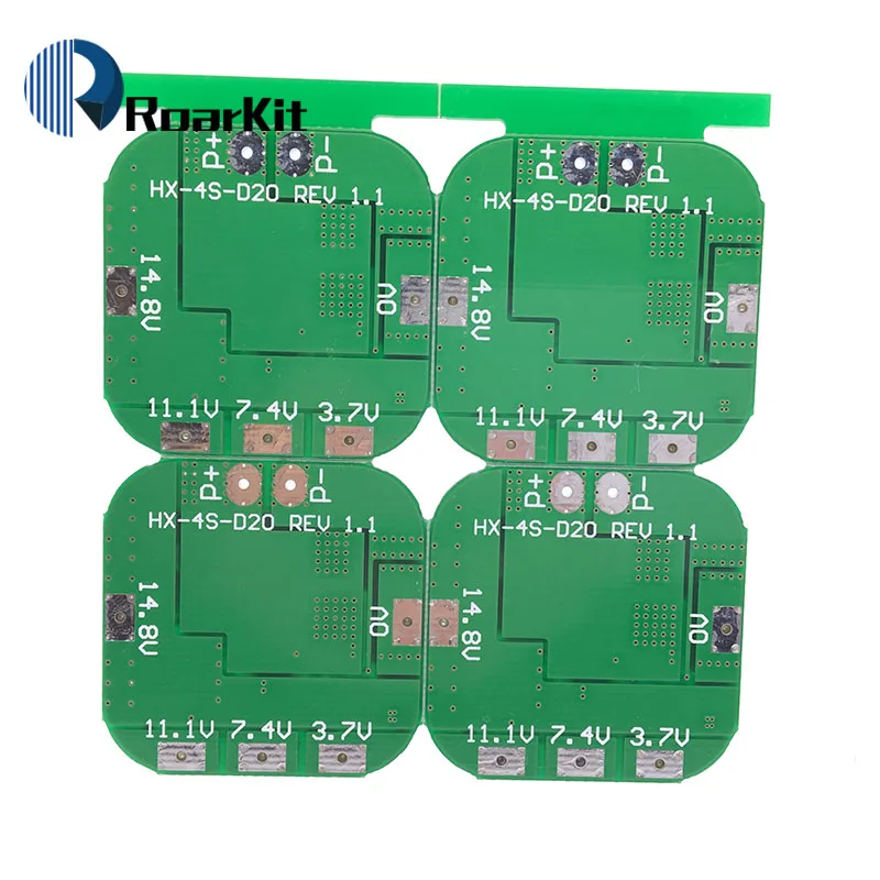 4S 14 8 V/16 V 20A пиковая литий-ионная BMS батарея pcm Защитная плата bms для литиевой LicoO2