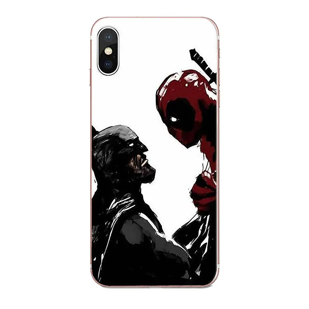 For Xiaomi Redmi Note 2 3 3S 4 4A 4X 5 5A 6 6A Pro Plus Soft Silicone TPU Transparent Top Selling Cool Marvel Hero Deadpool | Мобильные