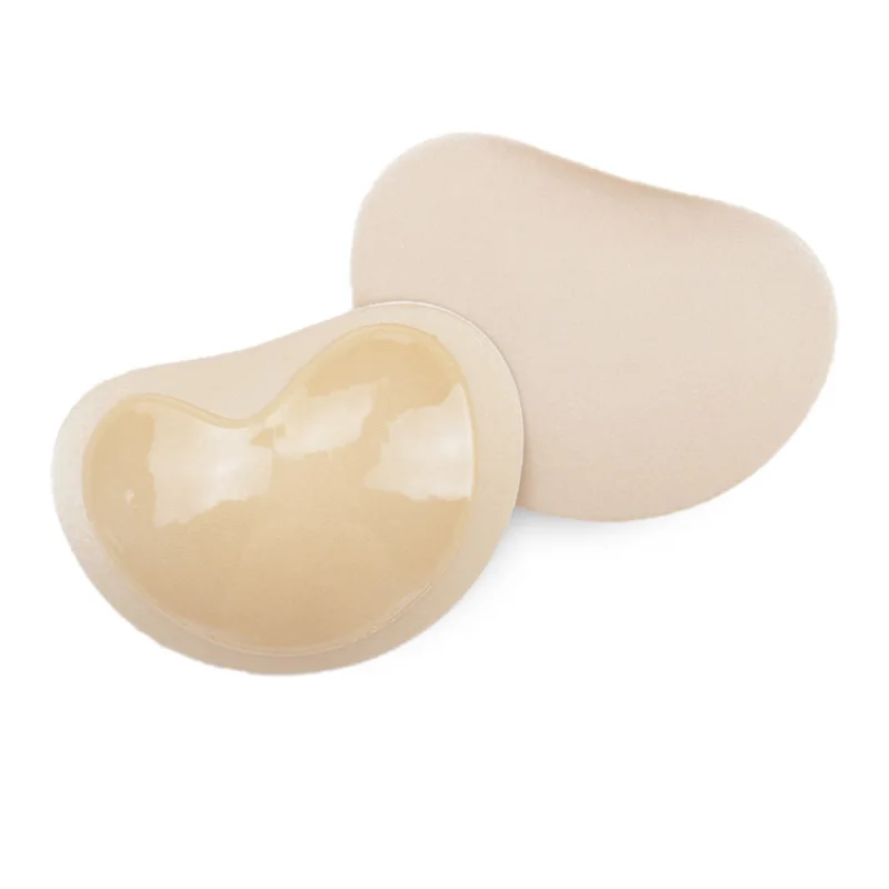 Yellow 2 PCS Pads Женское бикини с пуш-ап подушечками для груди, купальный костюм, аксессуары для купальников, силиконовые накладки на соски, вставки, спонж, набор бикини - Цвет: Yellow 2 PCS Pads