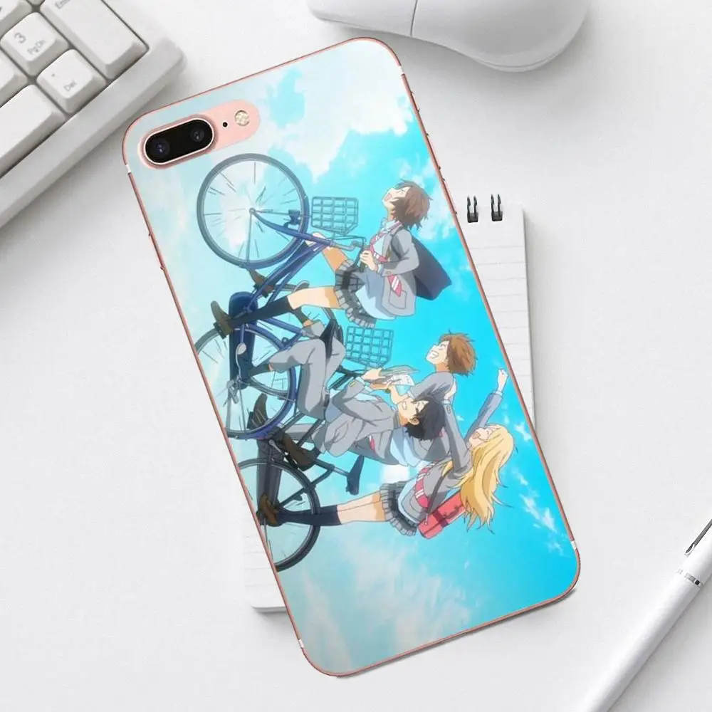 Мягкий кремнезем каваи ваша лежа в апреле обои для iPhone 4 4S 5 5C SE 6 6S 7 8 Plus X XS Max XR Galaxy A3