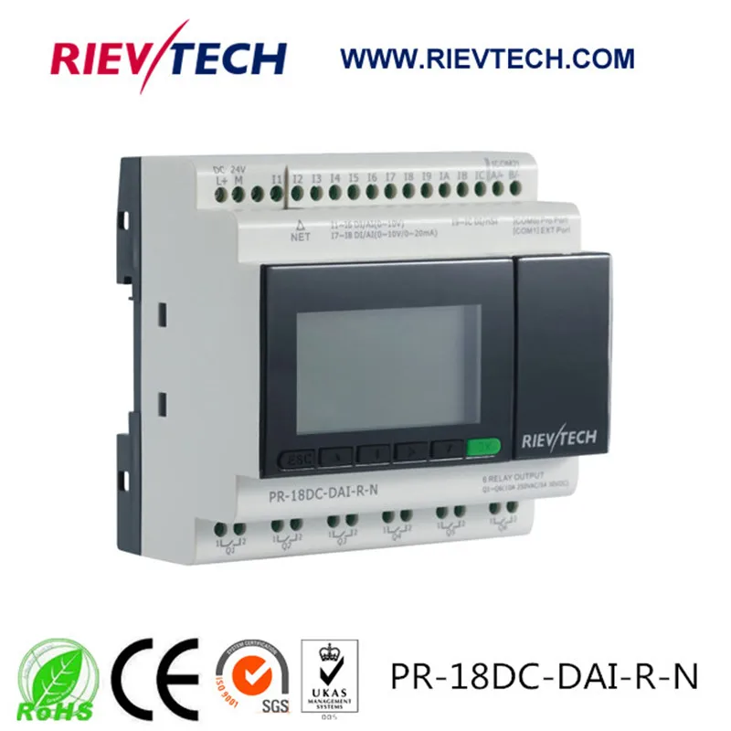MQTT Ethernet PLC, контроллер IoT, контроллер IIoT, идеальное решение для пульта дистанционного управления PR-18DC-DAI-R-N