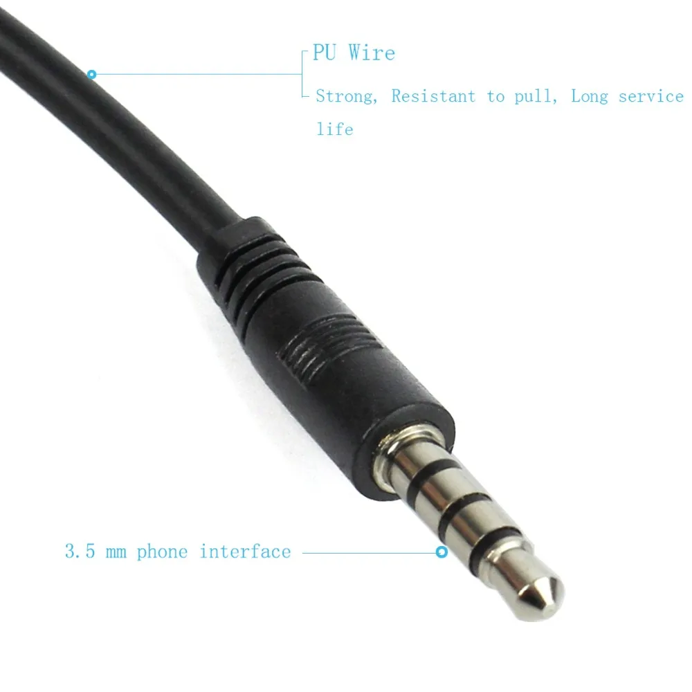 Наушники Retevis R 151 1pin 3 5 мм PTT Throat Mic скрытая гарнитура с воздушной трубкой медленным