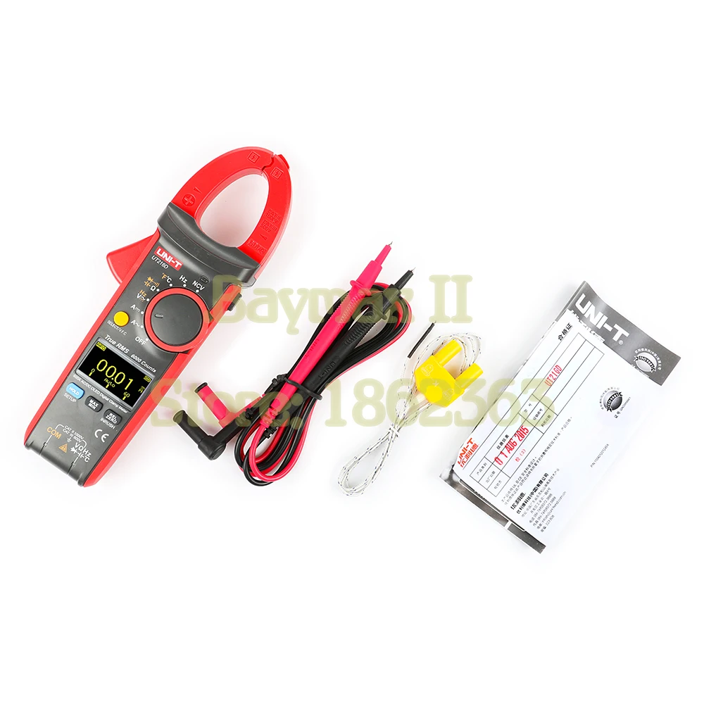 Φ OLED дисплей UT216D 6000 отсчетов 600A AC/DC UNI T цифровой зажим для измерения емкости Ом с