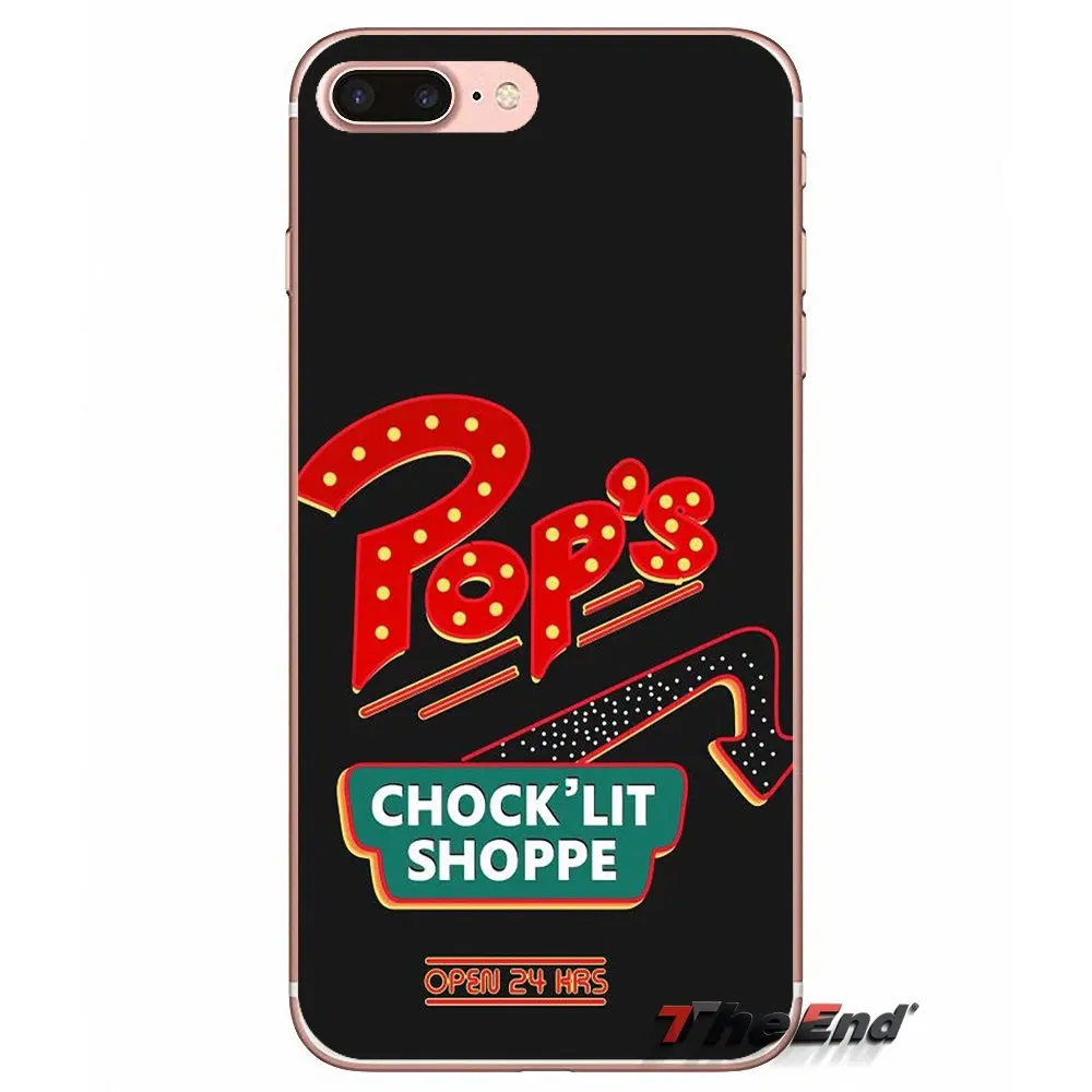 Прозрачный ТПУ сумка для Apple iPhone X 4 4S 5 5S SE 5C 6 6s 7 8 плюс Plus Американский ТВ ривердейл