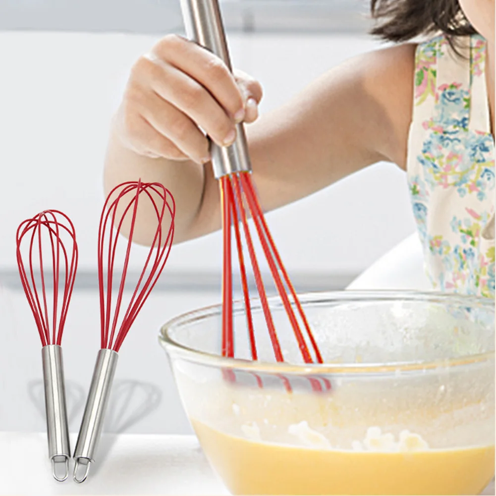 Frother Easy Clean силиконовый венчик для взбивания яиц кухонные инструменты ручной