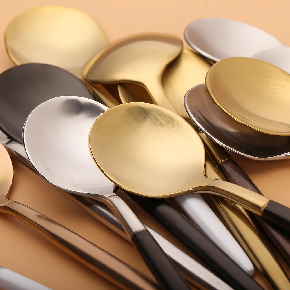 Набор посуды Lekoch набор из нержавеющей стали черного золота 2 шт./компл.|wedding cutlery