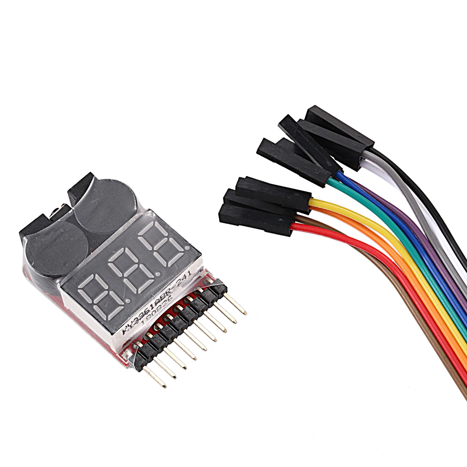 BHTS-NEW RC Lipo батарея низкого напряжения сигнализации 1 S-8 S зуммер Индикатор проверки светодиодный тестер