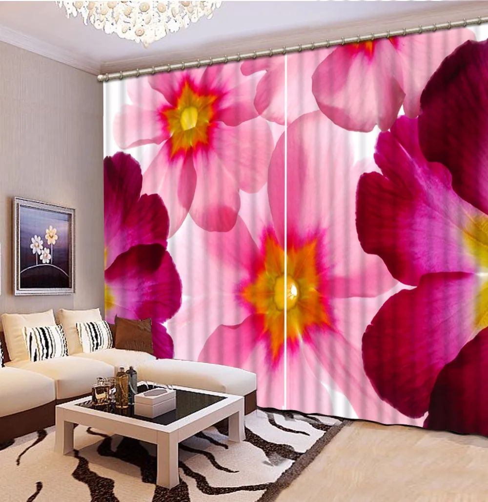 Красивые затемняющие шторы на заказ 3D фотозанавески для гостиной занавески с