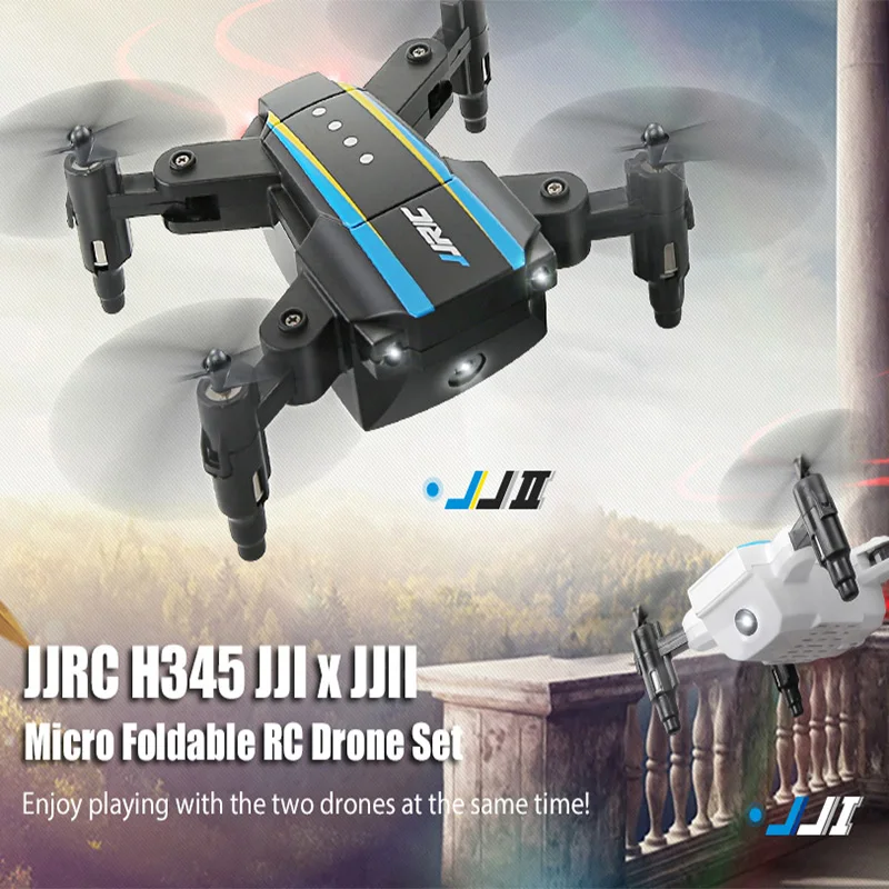 JJRC H345 Квадрокоптер Mini Altitute Дрон RC вертолет 6 осей складной с дистанционным