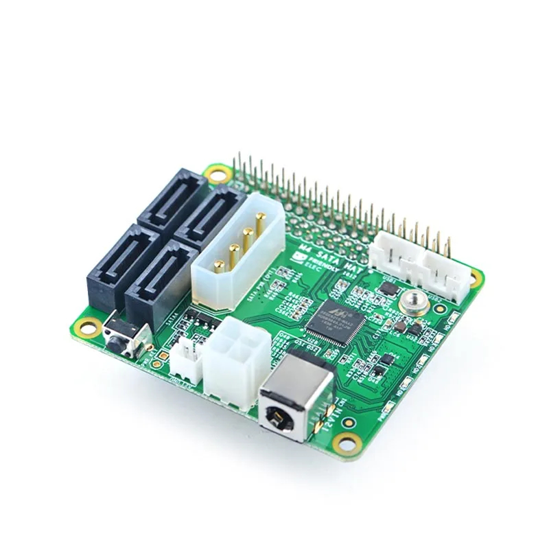 Nanopi M4 выделенный PCIe поворотный 4 порта SATA3.0 RK3399 макетная плата расширения