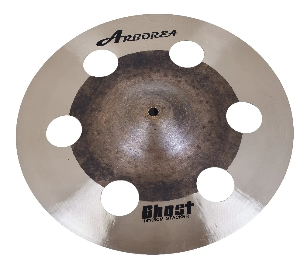 

ARBOREA Ghost series cymbal set: 14"hihat+17"crash+18" crash