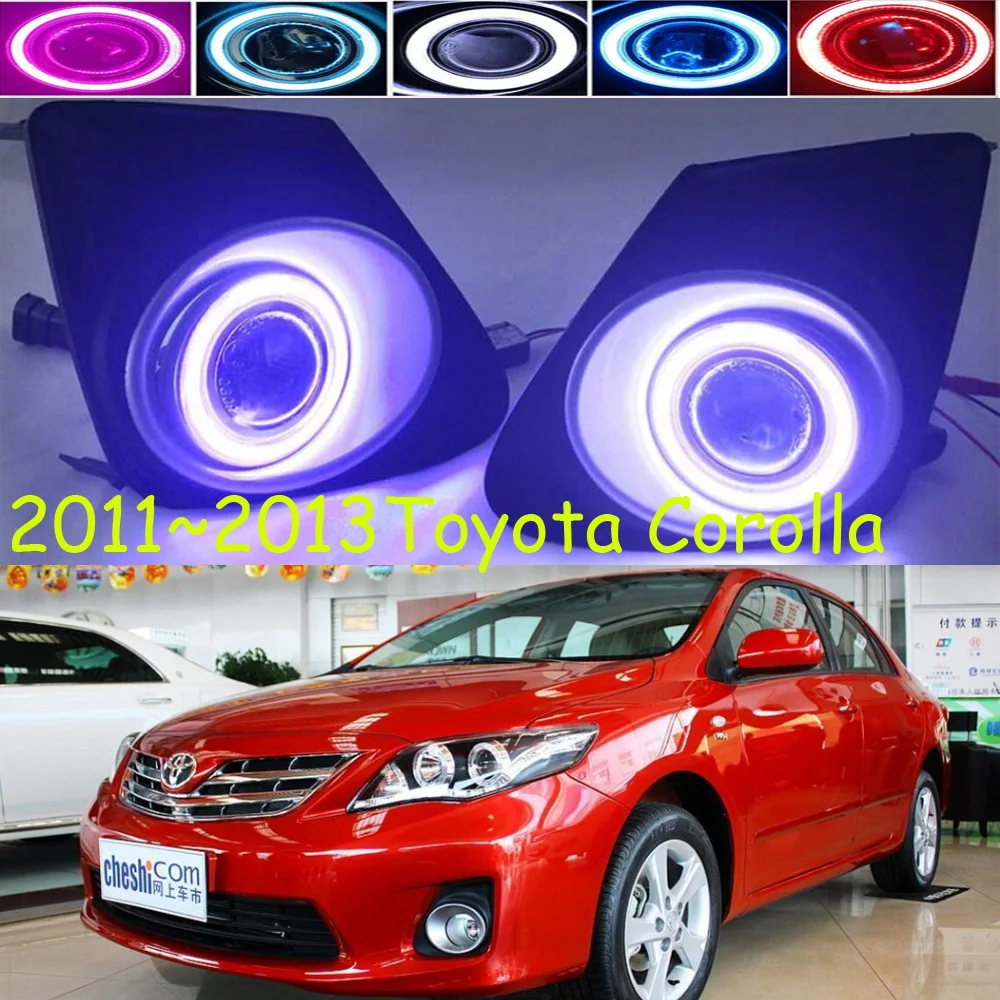 2011 ~ 2013 Corolla Противотуманные светильник на открытом воздухе Бесплатная доставка!