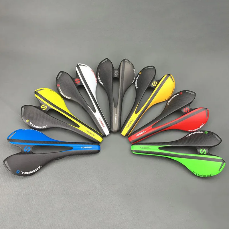 Ультралегкое седло TOSEEK из углеродного волокна 110 г коврик для переднего сиденья