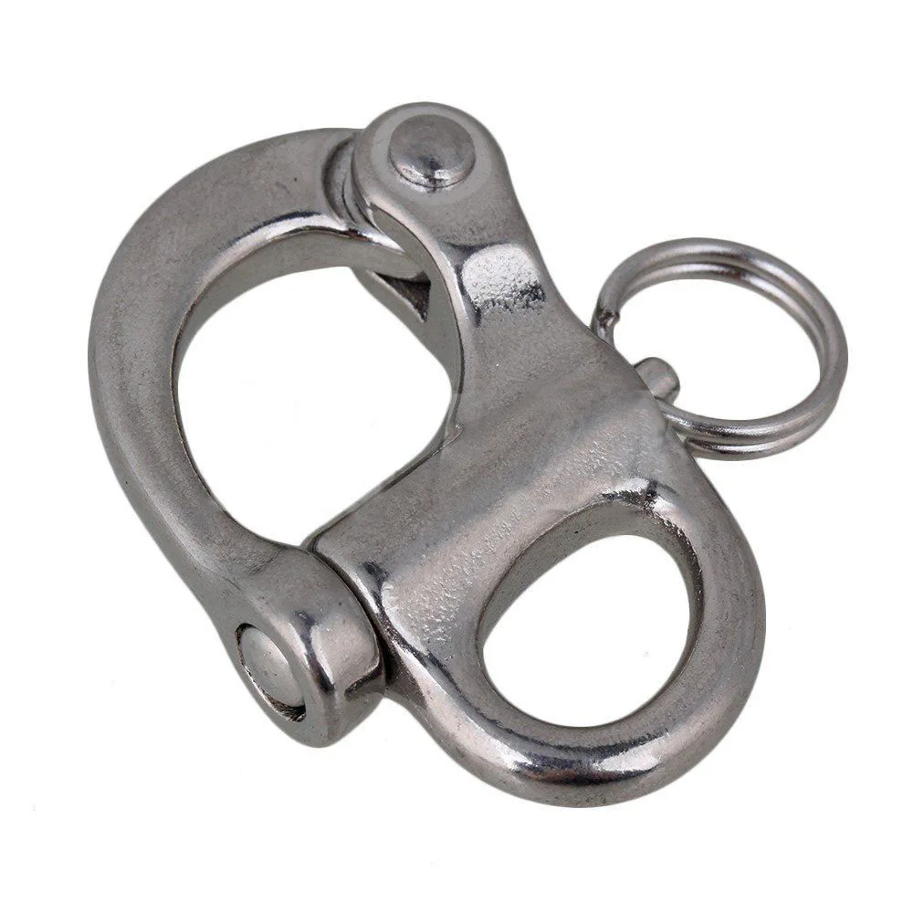 Фиксированная анкерная Скоба из нержавеющей стали 304 50 мм серебряная Зажимная