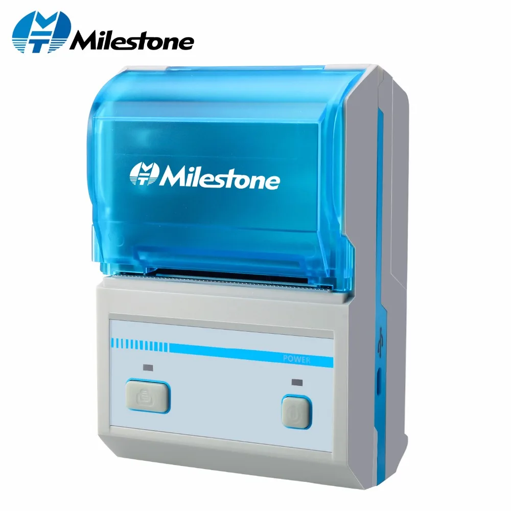 

Milestone Thermal Barcode Printer Printing Sticker MHT-L5801 Support Android IOS Mini Wireless Bluetooth Printer Label Maker