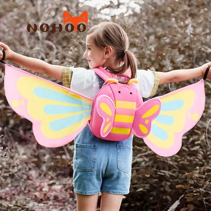 NOHOO 3D школьные рюкзаки для девочек детский школьный рюкзак сумка okul cantalari mochila Детский рюкзак escolar школьная сумка zaino scuola