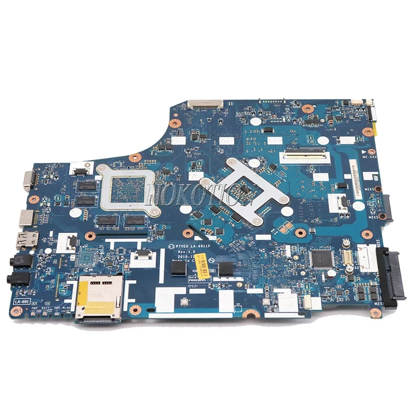 Материнская плата Nokotion P7YE0 для ноутбука Acer Aspire 7750 7750G MBRB102002 MB.RB102.002 HD6700|Материнские