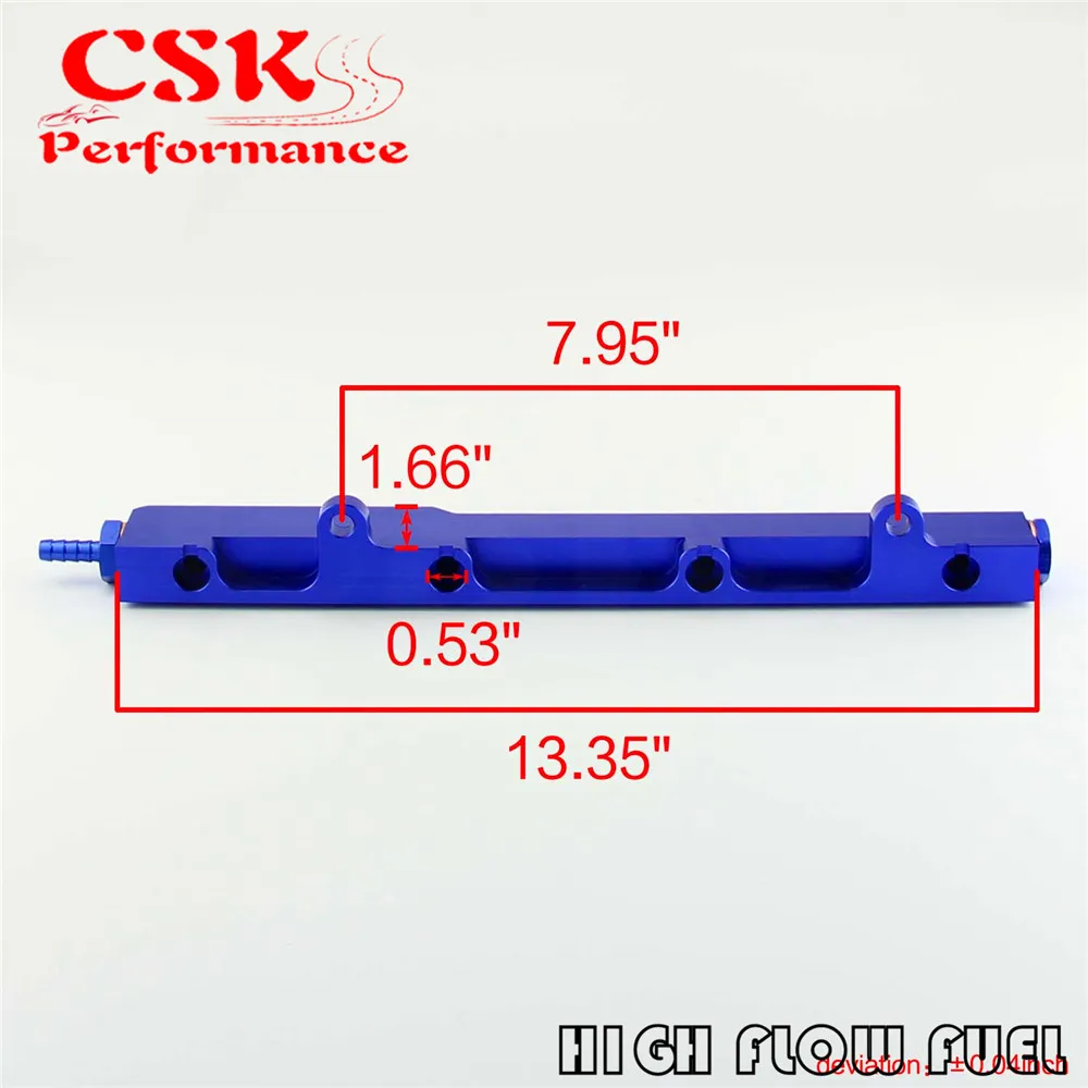 Гоночный комплект топливной рейки, пригодный для Honda ACURA RSX INTEGRA DC5 type-R K20