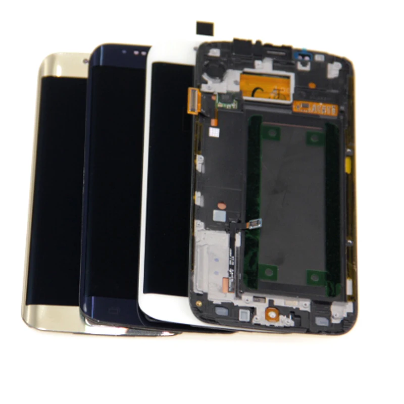 ЖК дисплей для Samsung Galaxy S6 Edge G925 G925F сменный сенсорный экран с цифровым