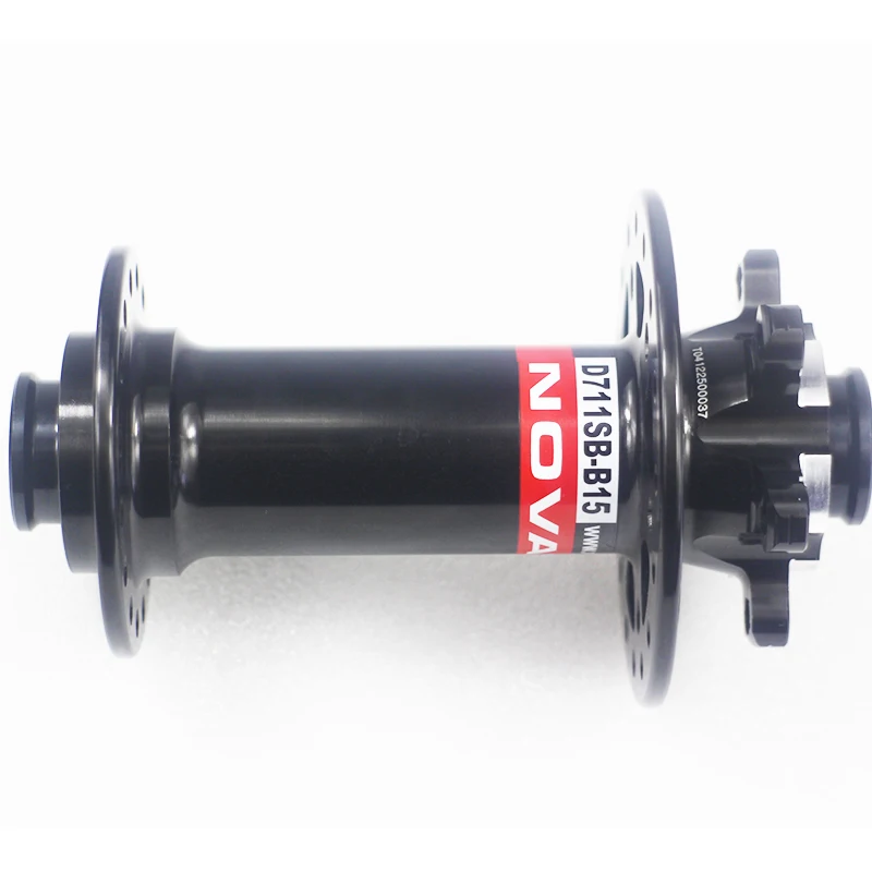 Novatec D711SB-B15 boost дисковая ПЕРЕДНЯЯ СТУПИЦА o.l. D. 110 мм 15X110 через ось MTB горный велосипед 32 отверстия Горные DH Фрирайд FR