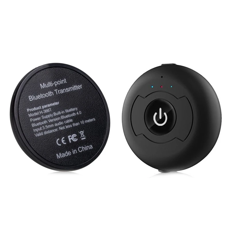 Bluetooth стерео передатчик беспроводной ТВ аудио поддержка двух bluetooth наушников или