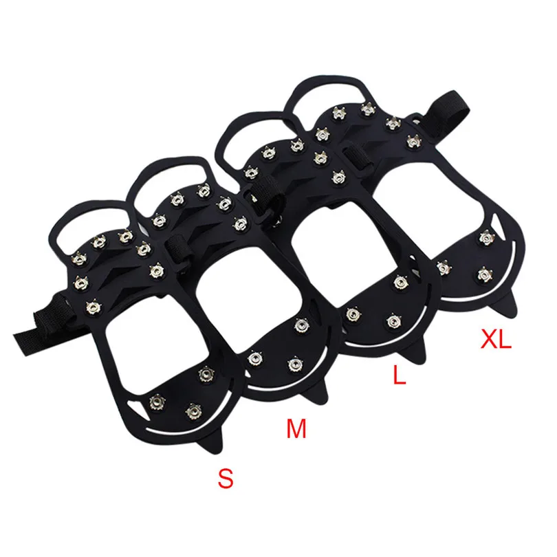 Шипы для льда обуви улицы противоскользящие скалолазание снежные шипы скобы