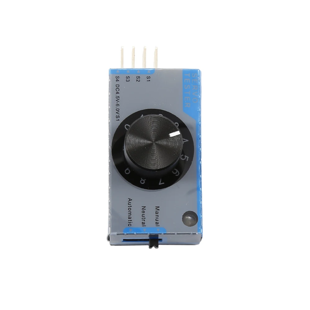 

Hight Quality EK2-0907 Updated Servo Tester Server with Neutral point output signal Toy Helicopter aircraft accessories for Kids