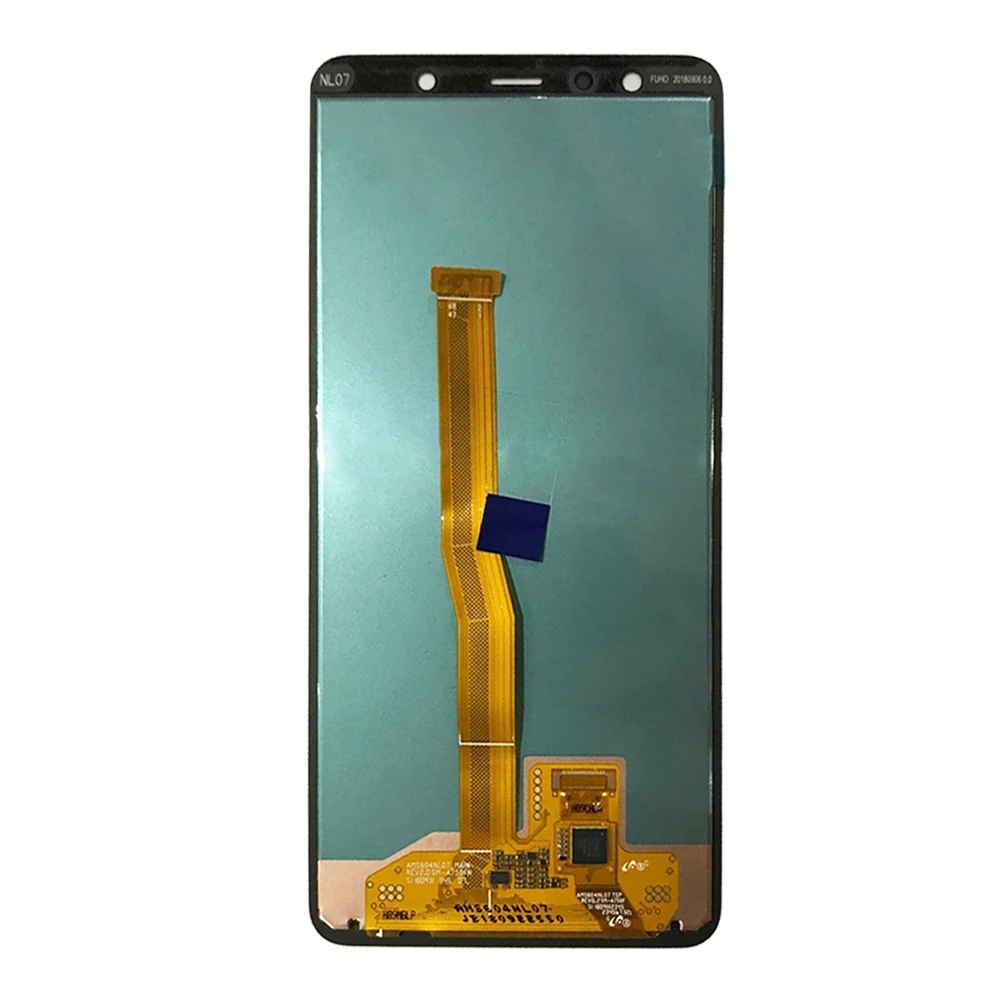 Протестированный рабочий ЖК-дисплей для Samsung Galaxy A7 SM-A750F A750F A750 lcd сенсорный экран дигитайзер сборка для A750