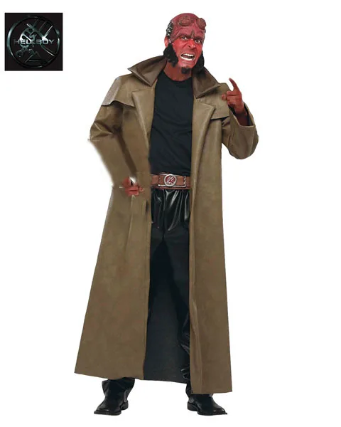 Костюмы косплея Золотая армия Хеллбоя top+pant+coat+belt+mask 11 он.