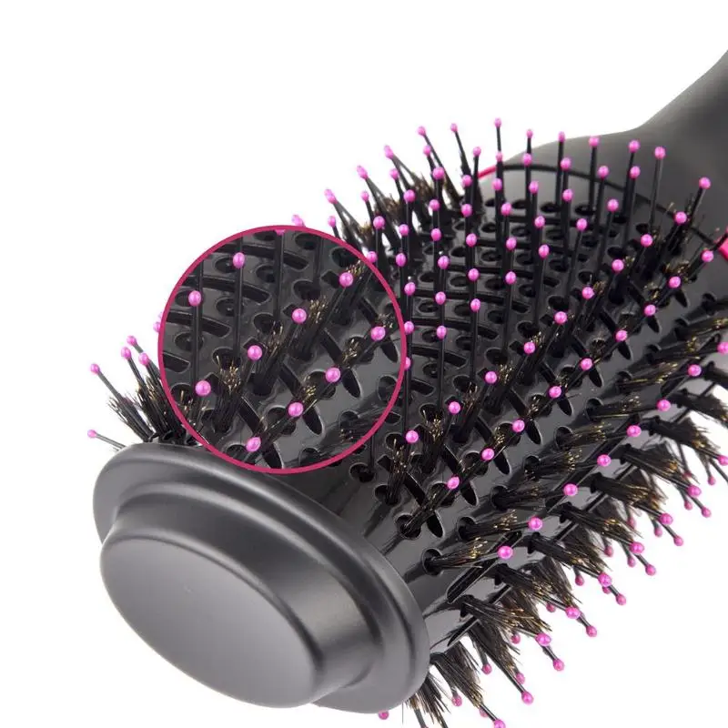 Новые 3 в 1 один шаг фен горячего воздуха щетка для волос выпрямитель щипцы