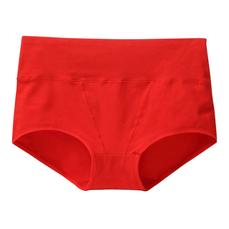 Трусы женские хлопковые бесшовные пикантное нижнее белье со средней посадкой