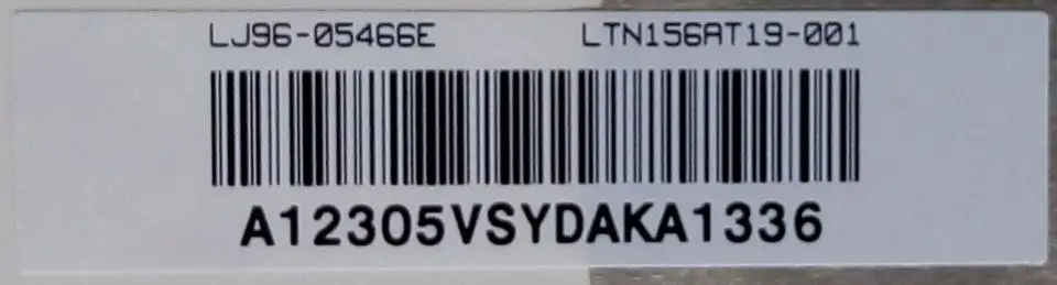 15, 6 WXGA LTN156AT19 LTN156AT18 N156BGE-E52 LTN156AT19-001 LTN156AT19-501