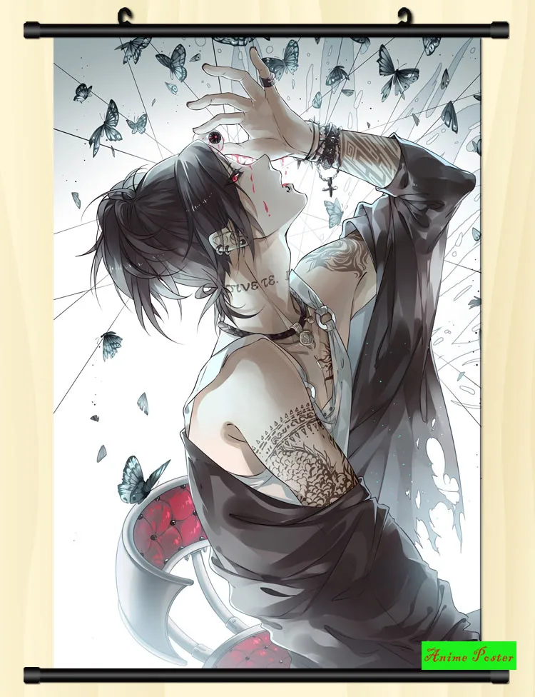 Аниме плакат Tokyo Ghoul настенная прокрутка печатная картина домашний декор