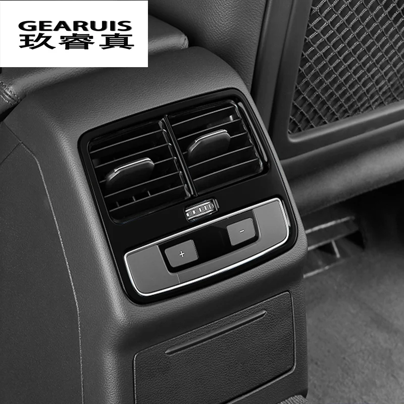 Автомобильная задняя рамка кондиционера Декор крышка AC вентиляционные