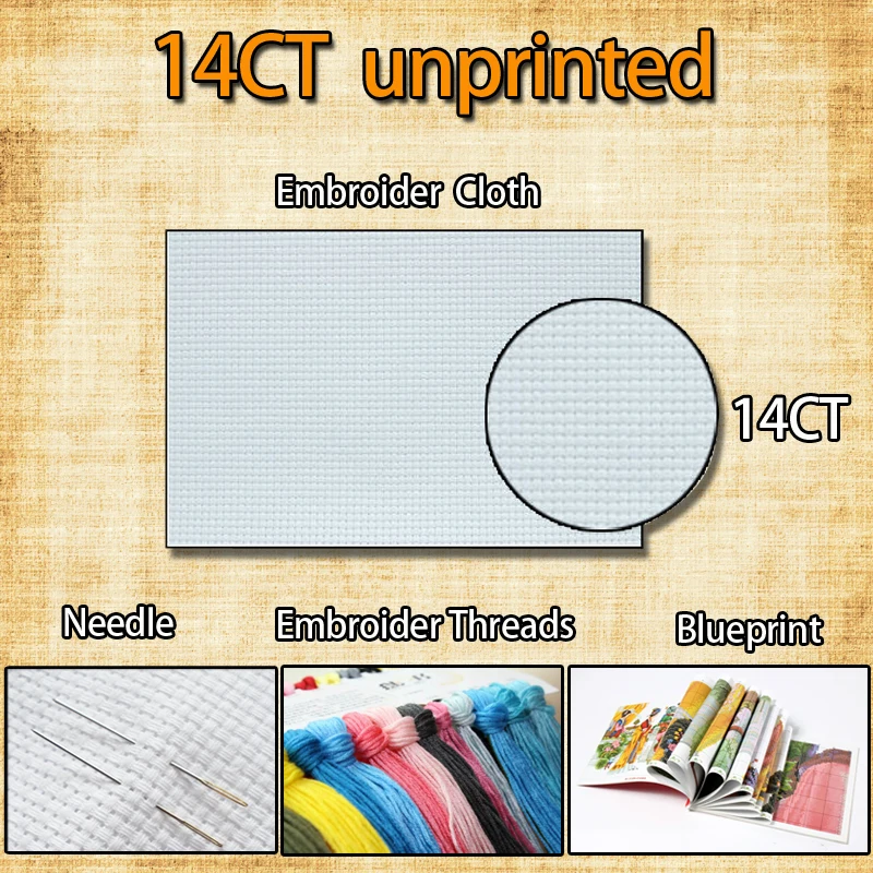 Белая лошадь и принцесса домашний декор картины Счетный принт на холсте DMC 11CT 14CT