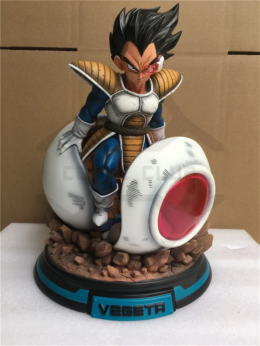 Comic Club Dragon Ball Z KO версия MRC черные волосы космический корабль Вегета gk смола фигурка игрушка для коллекции