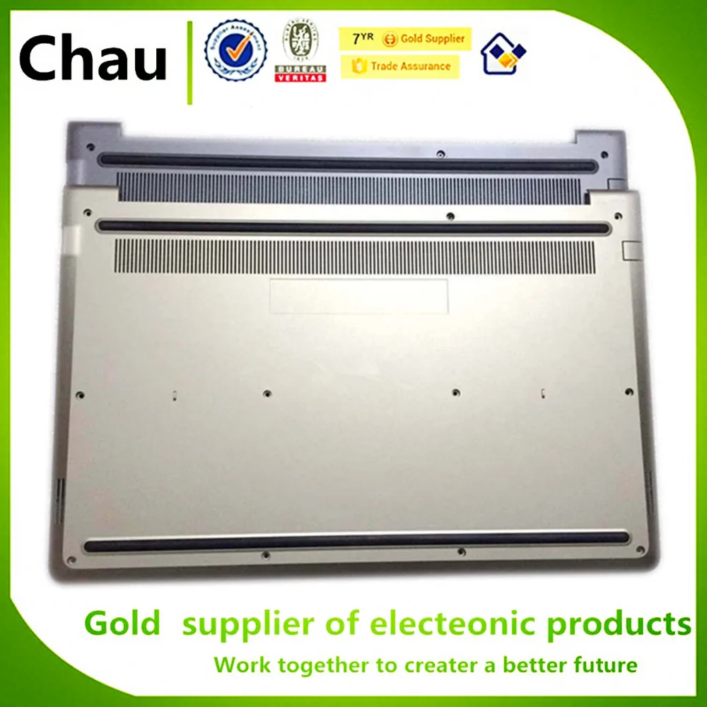 Новая Нижняя крышка в сборе для Dell Vostro 15 5568 V5568 0JD9FG серая/Золотая 0PD6VX без резиновой