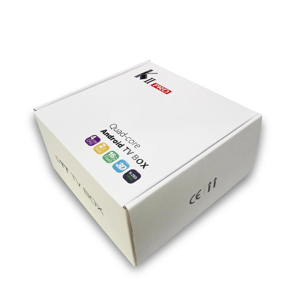 Android TV Box KII Pro DVB-T2 S2 Amlogic S905D четырехъядерный процессор ОЗУ 2 Гб ПЗУ 16 WiFi Smart 4K Netflix