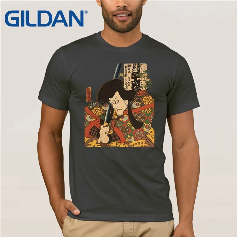 Японская Татуировка ukiyo-e Bushido kendo меч самурая футболка | Мужская одежда