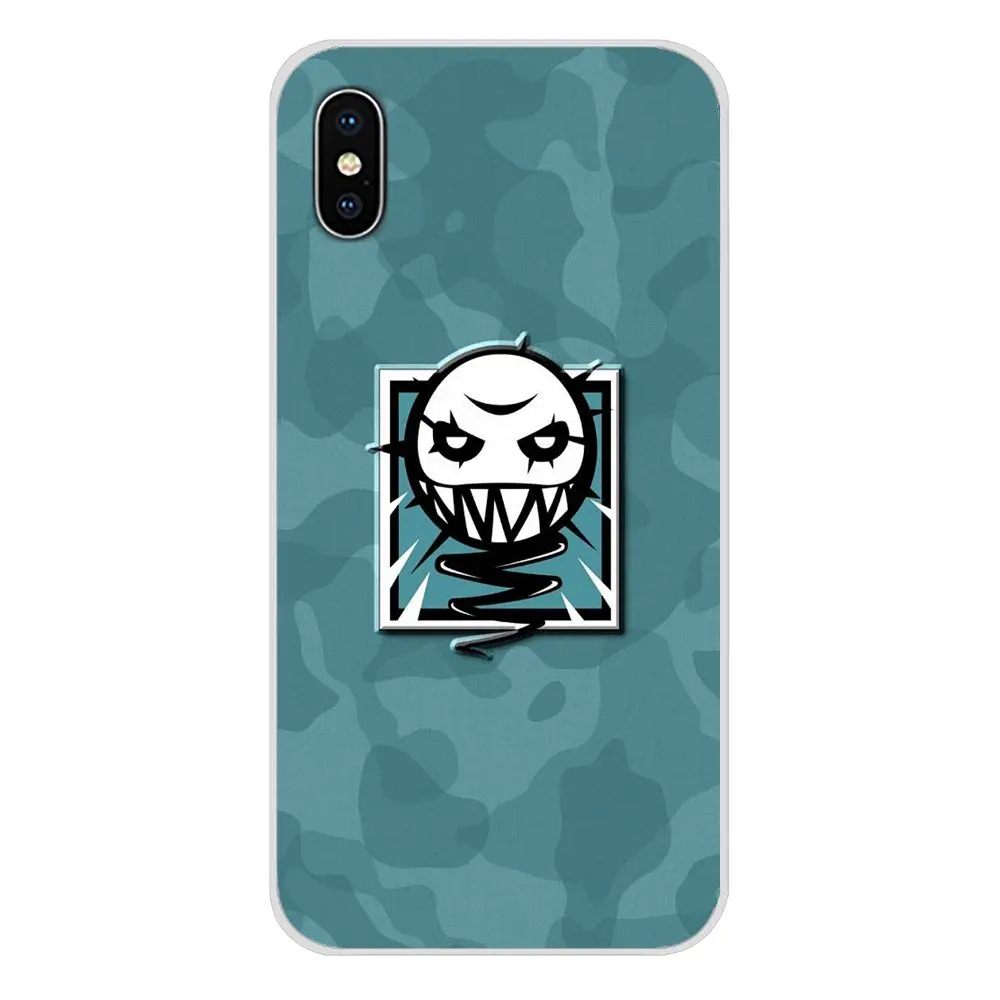 Phone Bag Case Tom Clancy's Rainbow Six siege Ela game For Apple iPhone X XR XS MAX 4 4S 5 5S 5C SE 6 6S 7 8 Plus ipod touch | Мобильные