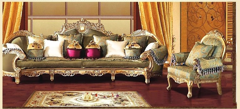 1 + 4 место/много ткани роскошные вилла диван набор|sofa set|luxury sofa setsfabric set |