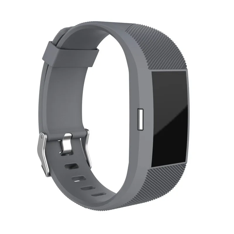 Высококачественный Браслет Samrtwatch для часов fitbit Charge 2 силиконовый ремешок с