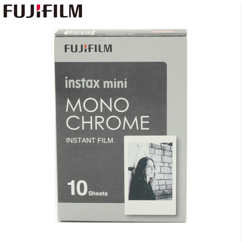 Fujifilm Fuji Instax Mini 8 монохромная пленка 10 листов для 7 7s 8 9 50s 7s 90 25 Share SP-1 камеры моментальной печати Новое поступление