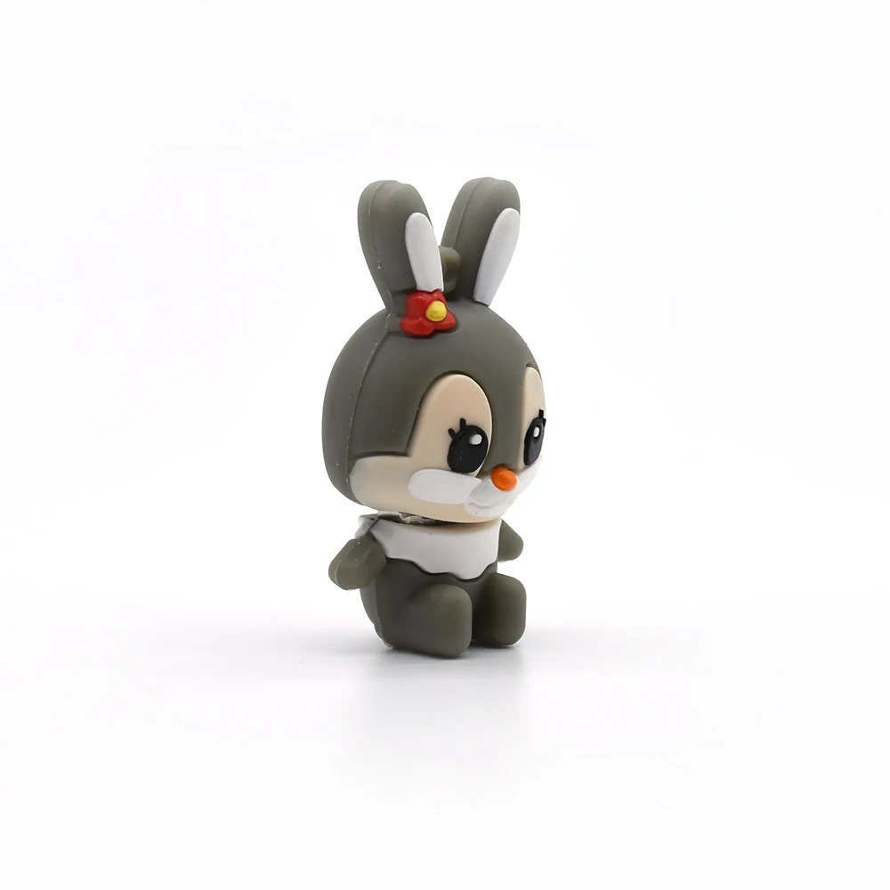 Модный Флешка Caroon прекрасный кролик Usb флэш-накопитель 64 ГБ 32 16 u-диск флэш-память