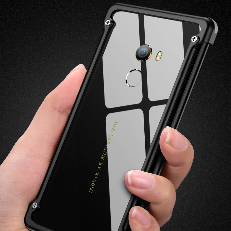 Роскошный металлический чехол с воздушной подушкой для Xiaomi MI MIX 6 4 полным