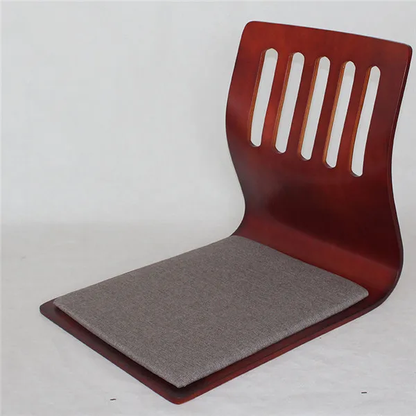 B 4 шт/лот) Kotatsu Zaisu Стул из красного дерева отделка пола мебель для азиатской гостиной татами японский Zaisu Legless стул - Цвет: B